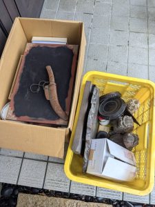 名古屋市千種区のお客様よりアイヌ民族短刀拵え・贈答品など買取いたしました。（愛知県名古屋市千種区姫池通　骨董買取　古美術風光舎）